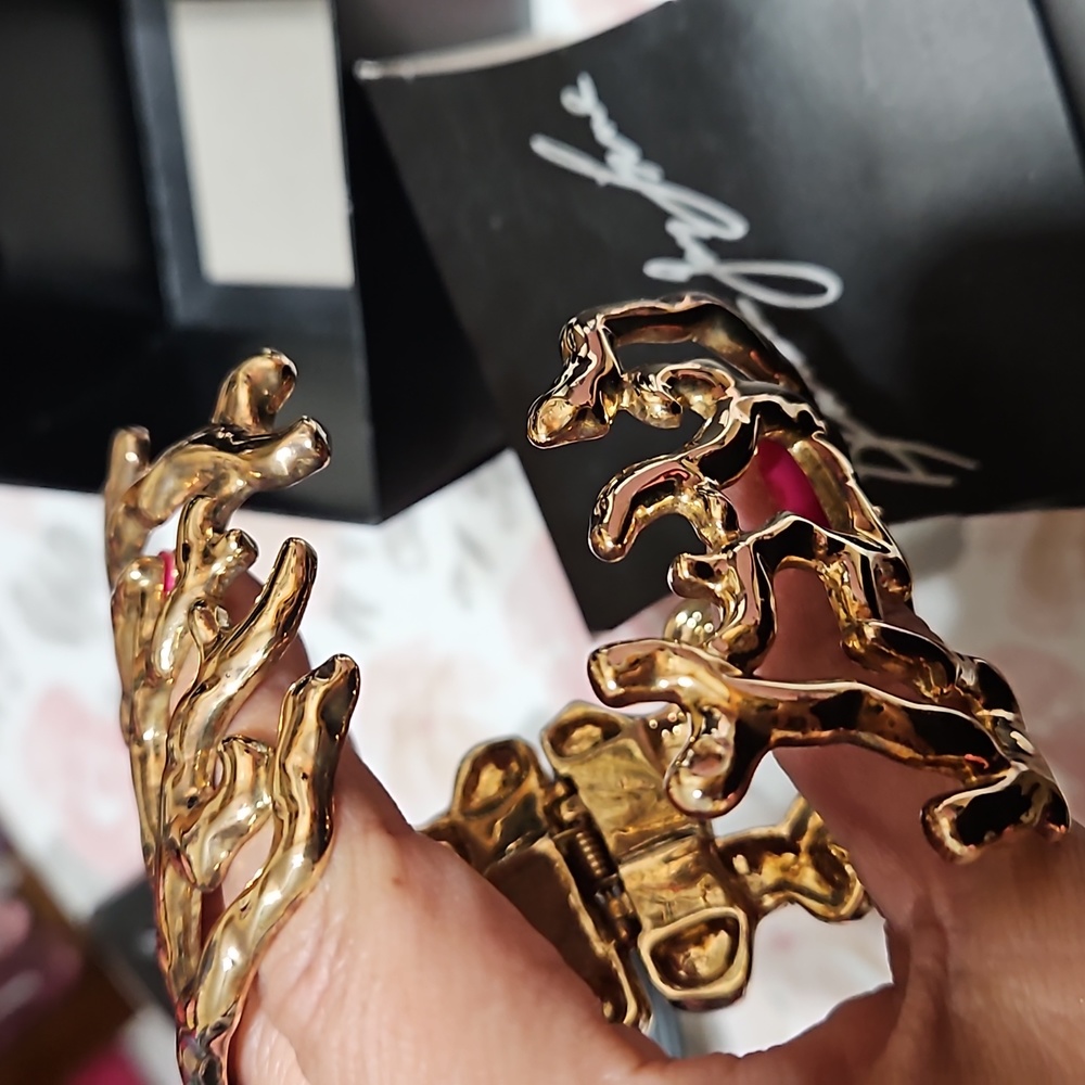 Vintage Avon Kjl Branch Out Bracelet For Avon - image 3